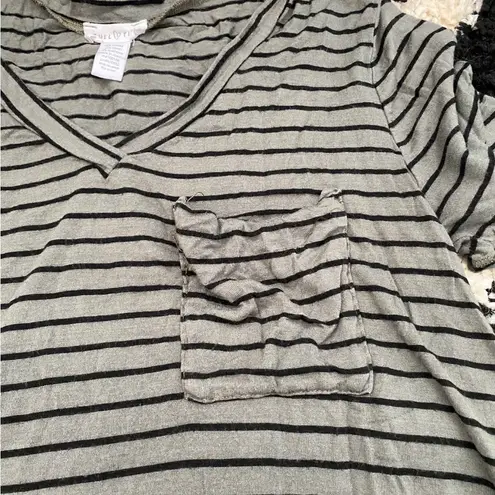 Full Tilt  Striped T-shirt Size Medium