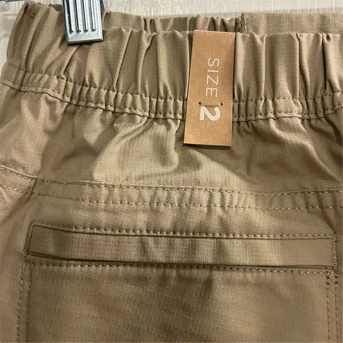 prAna Women's Double Peak Utility Shorts Beige Size 2 Casual