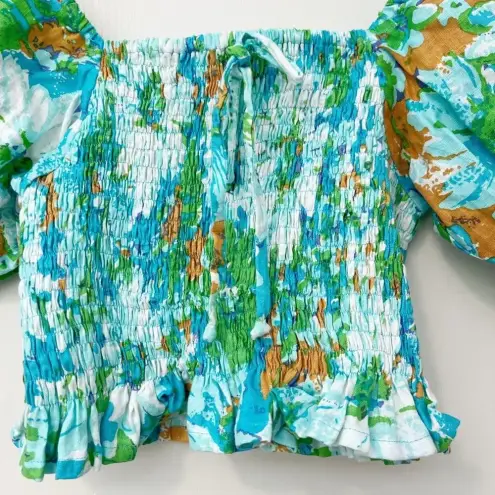 Faithfull the Brand NWT FAITHFUL THE BRAND‎ Lenora Top Gardone Floral Print XS