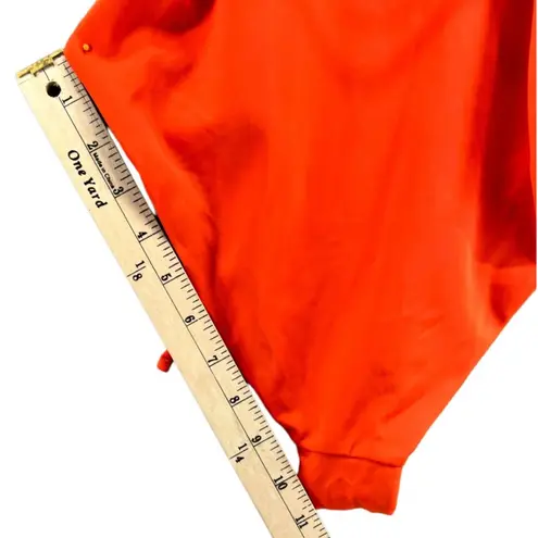 Chelsea28 Easy Retro One Piece Swimsuit Womens Orange Belted Adjustable Straps