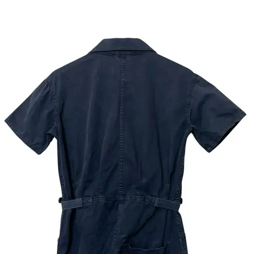Pistola Grover Short Sleeve Jumpsuit Women’s XS Midnight Blue Casual Utility