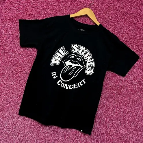 The Stones in Concert the Rolling Stones Hot Lips Womens Rock Tee L