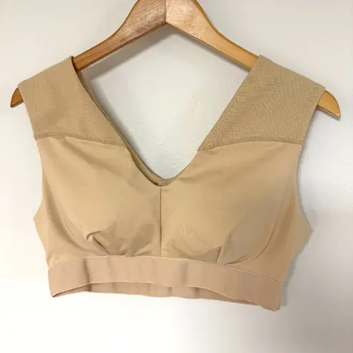 Tommie Copper Shoulder Support Bra Tan Size XL