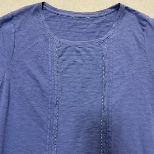 Bass Pro Shops Bass Pro Shop Top Periwinkle Short Sleeve Size 2X Cotton Tee