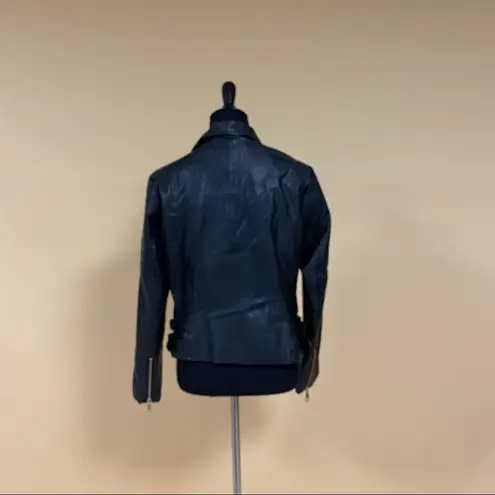 a.n.a  New Approach Black Faux Leather Jacket