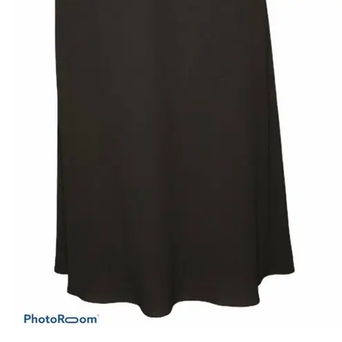 Jones Wear Vintage Black Formal Dress Size 10 – Gem-Embellished Floor-Length