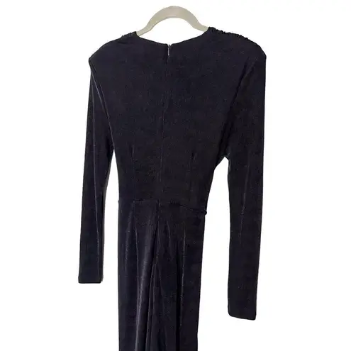 Misha Collection NWT  Francis Slinky Jersey Midi Dress in Navy