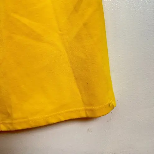 Elliatt Tuning Halter Neck Column Gown in Yellow Size Medium