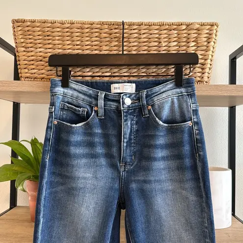 BKE Parker High Rise Distressed Ankle Skinny Jeans, 25