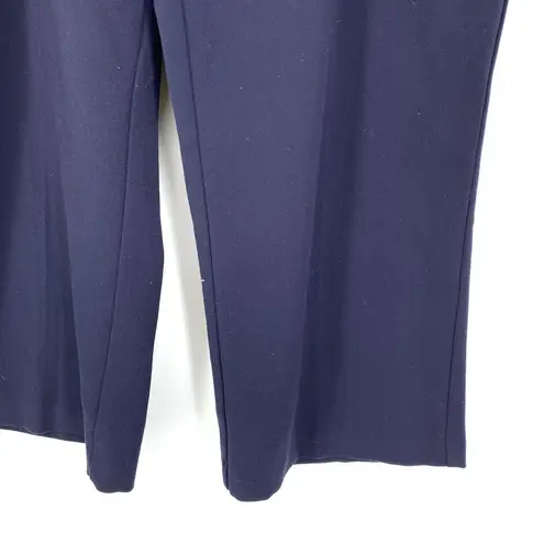 Maurice's  Pants Women's Size 15/16 Cropped Straight Leg Dress Navy Blue