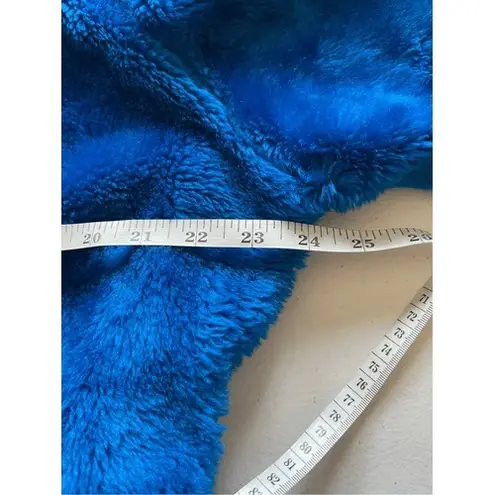 70s VTG Montgomery Ward Electric Blue Plush Shag Robe Cozy Retro Unisex Size undefined