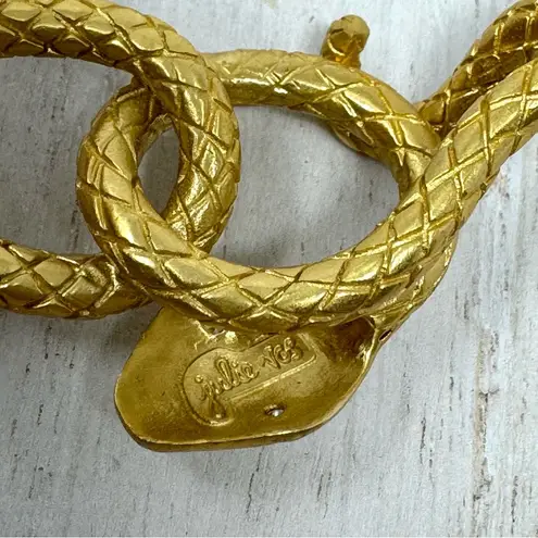 JULIE VOS 24K gold plated serpent cuff, NWOT