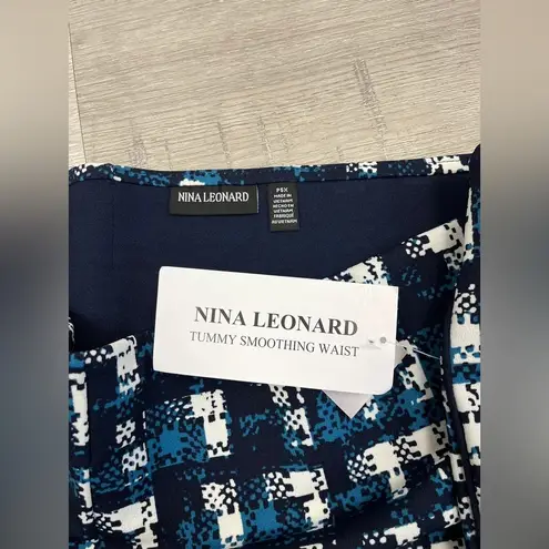 Nina Leonard Pull On Tummy Smoothing Pants - New - Size 5X PETITE