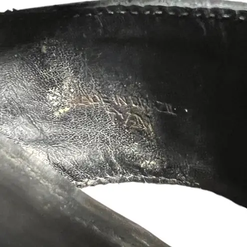 Diane Von Furstenberg ‎ Shoes Women 7.5 M Black White Geometric Wedge Sandals Zip