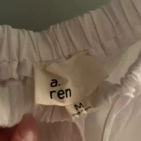 white linen pants Size M