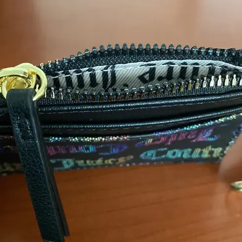 Juicy Couture NWT  coin case with card slot and key chain