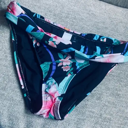 La Blanca Nightfall Blooms Shirred Band Hipster Bottom