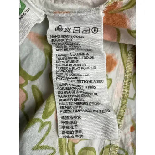 Cleobella Nora Retro Floral Pleated Mini Skirt Size Large