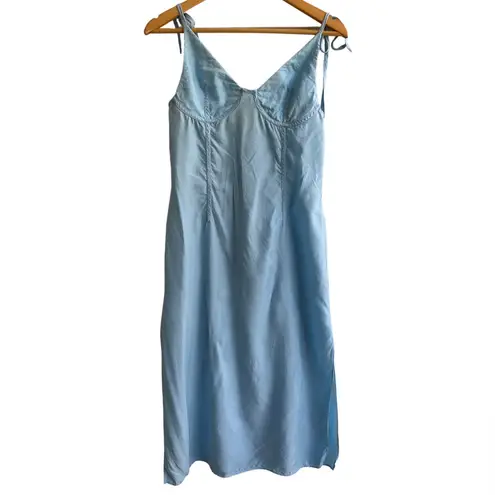 Corset Cami Sleep Dress Blue Size 6