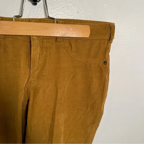 Pilcro and the Letterpress Pilco and the Letterpress Serif Corduroy Jegging Mustard Yellow 27