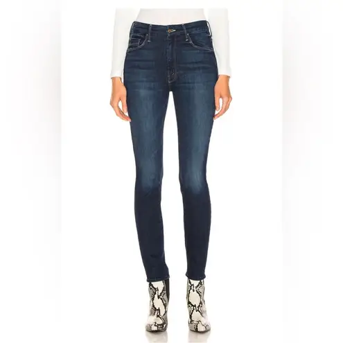 MOTHER denim Revolve The Looker high waisted ankle Up Your Alley jeans Blue Size 28