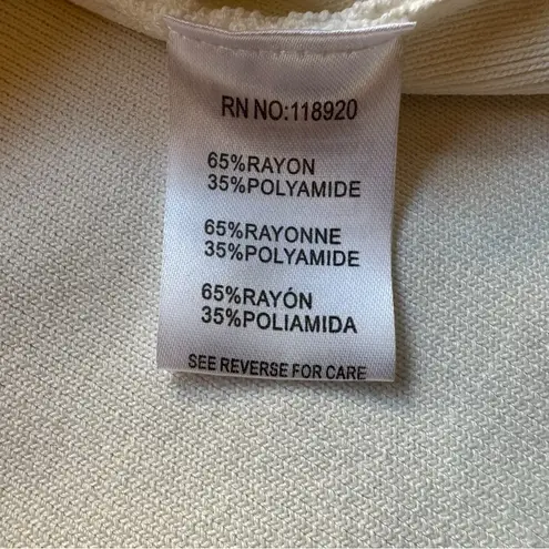 Lucy Paris White Fringe Wrap Mini Skirt – Size M (NWT)