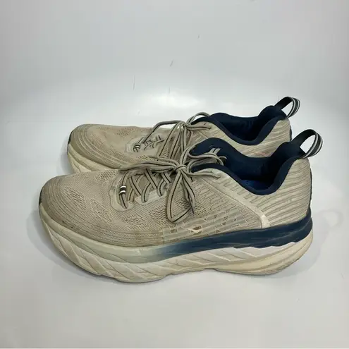 Hoka one one Blondi 6 sneakers size 10 light gray and blue