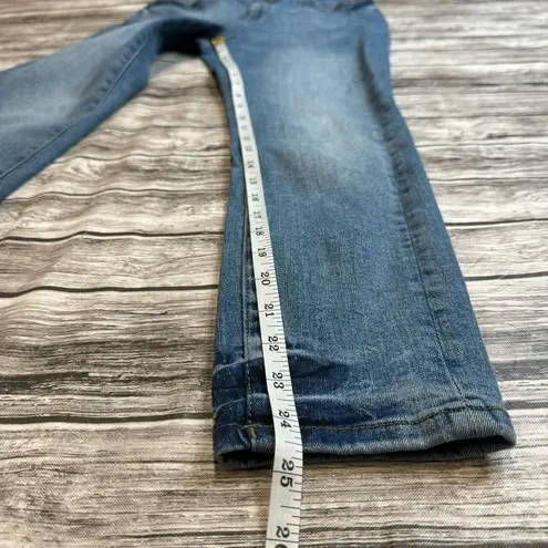 DL 1961 Women's Florence Cropped Instasculpt Skinny Perry Jeans 27 Medium Blue