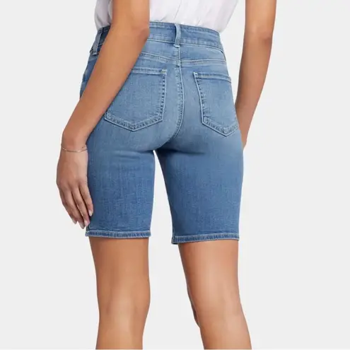 NYDJ Ella Denim Bermuda Stretch Shorts
