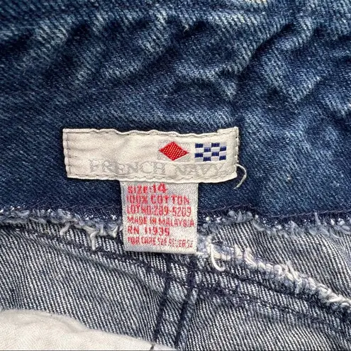 Vintage 90s French Dressing high rise pleated v yoke front mom jeans Blue Size 28