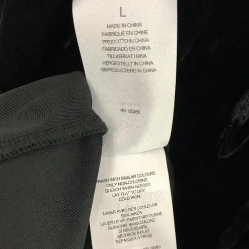 Lysse New Crushed Velvet Tassel Tie Waist Dress Sleeveless Mini Black