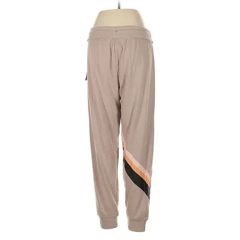 Wildfox  Tan Brown Atmosphere Cosmic Relaxed Knit Joggers Sweat Pants - M