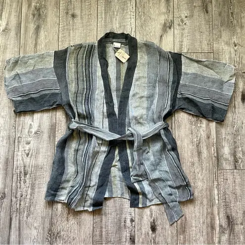 NWT Linen wrap cardigan