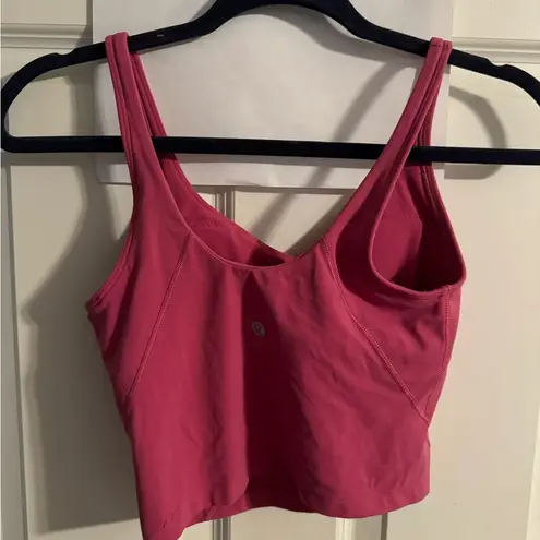 Lululemon Pink  align tank, size 4