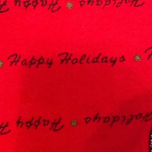 Vintage Jane Colby Red Christmas Wreath Sweatshirt Women's Holiday Fun Novelty Size M