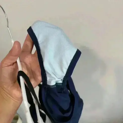 Nike ‎ Solid Poly Lingerie Tank One Piece Swimsuit Navy 34/Womens Size 8