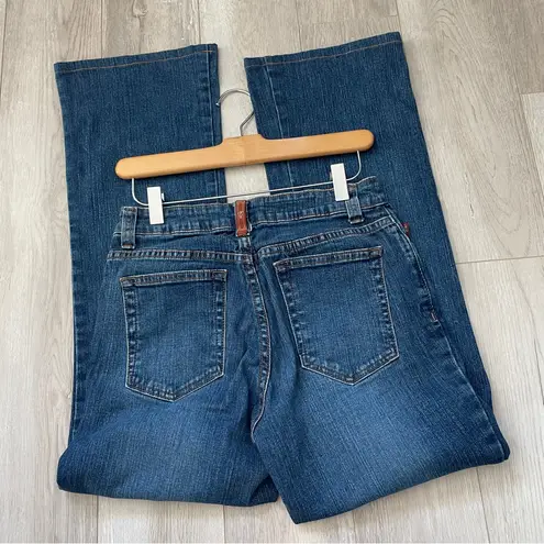 Vintage Flare Jeans rhinestone paisley mid