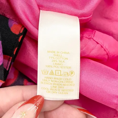 Kate Spade Womens Dress Size 6 Leopard Fit Flare Preppy Party Kimi Valentines Black