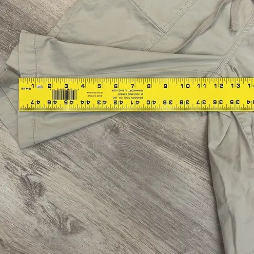 Karen Scott Tan Elastic Drawstring Waist Pull On Shorts w/ Side Pockets Size PP