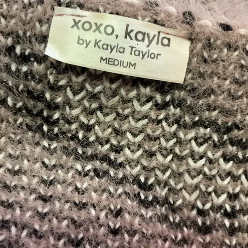 XOXO fuzzy soft eyelash cheetah cardigan