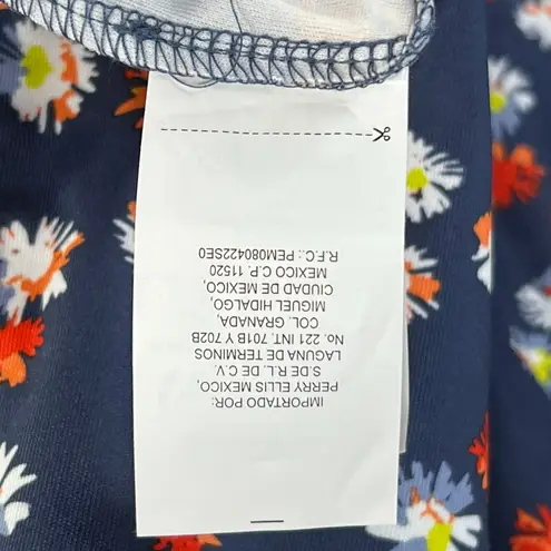 Callaway Golf Mini Dress Womens XL Blue Indigo Floral Opti Dri UPF50 Sporty