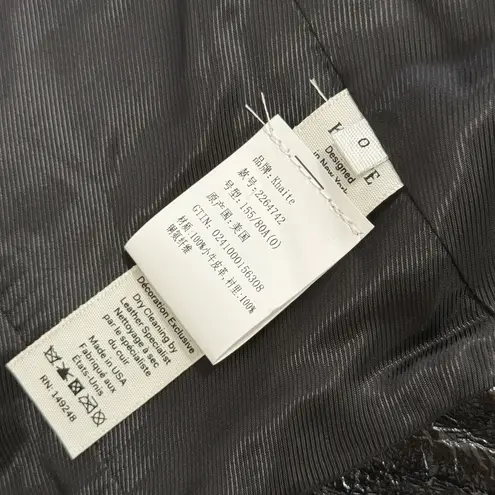 NWT KHAITE Ira strapless cracked