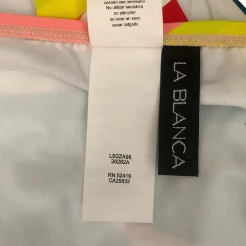 La Blanca NWT Women's Sunscape Side-Shirred Hipster Bikini Bottom Size 16