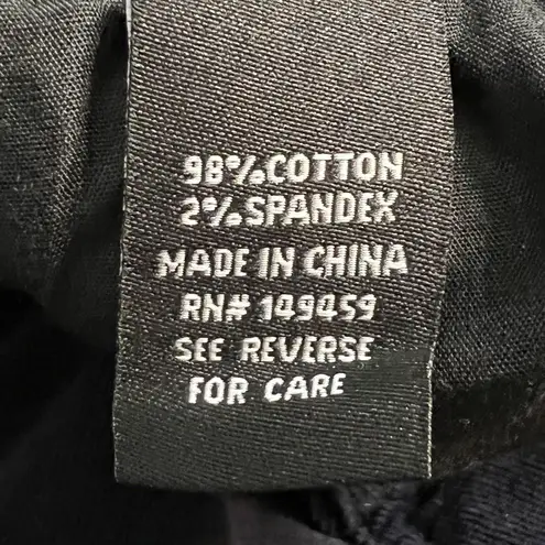 Prosperity Corduroy Pants Womens 31 Navy Blue Bootcut Stretch 98% Cotton Spandex