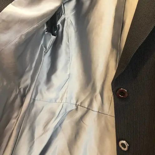 Tahari ASL Suit Jacket Blazer Black Size 10P petite peplum Workwear formal