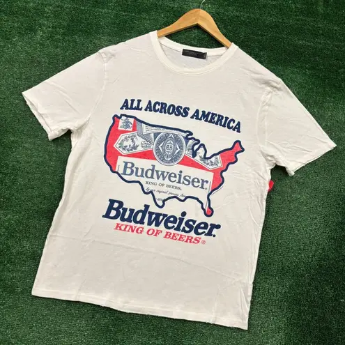 Budweiser King of the Beers All Across America T-Shirt Size Large