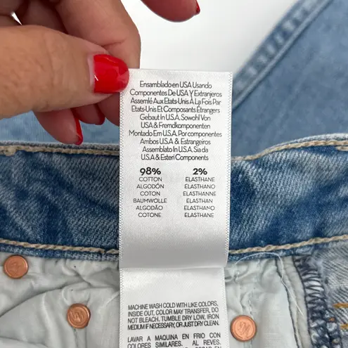 MOTHER Denim NWOT MOTHER SUPERIOR High Waisted Rider Skimp The Confession Distressed Jeans 26