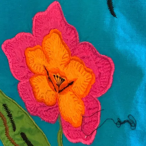 Allure women's embroidered applique jacket 1X