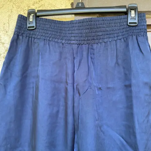 Cinq à Sept Cinq a sept size small dark navy blue palazzo wide leg tiered pants