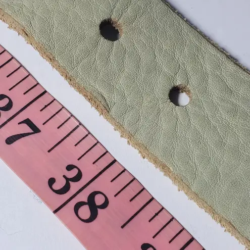 Diesel Vintage Genuine Leather Green Belt. Size: 38"